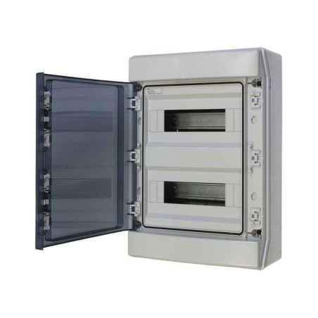Coffret  de Distribution Étanche 2 X 12 Modules  IP65