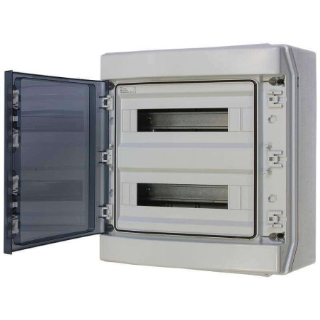 Coffret  de Distribution Étanche 2 X 18 Modules  IP65