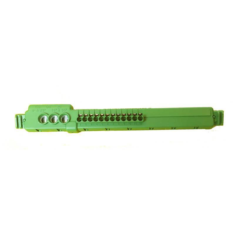Barrette de terre coffret logement  de 13 Modules