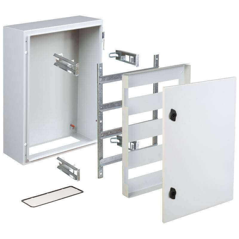 Coffret modulaire Métallique 600 X 400 X 200 IP66 4 X 16 (64 Mod)