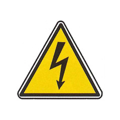 Etiquette haute tension