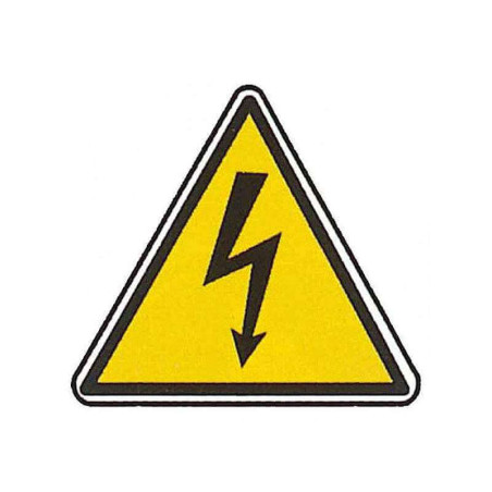 Etiquette haute tension