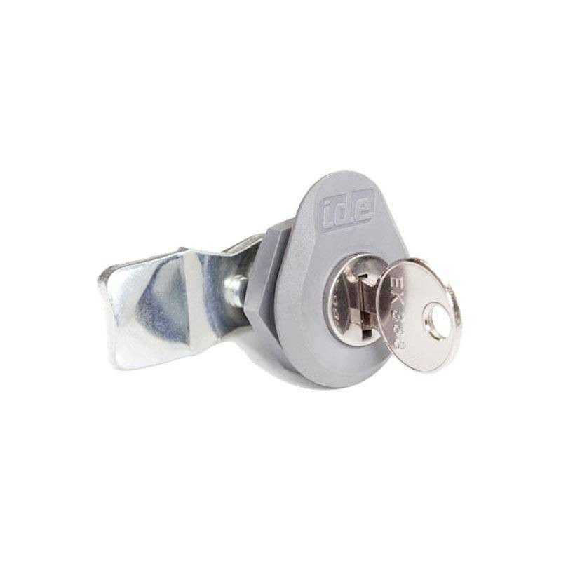 Serrure à clef pour coffret métallique IDE