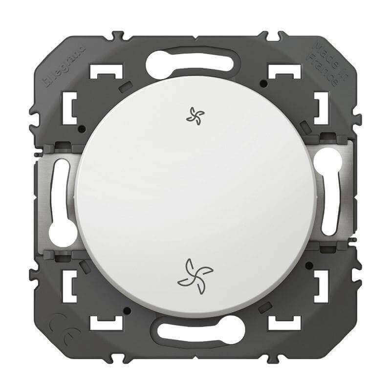 Interrupteur commande VMC Dooxie finition blanc