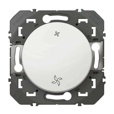 Interrupteur commande VMC Dooxie finition blanc