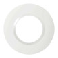 Plaque ronde dooxie 1 poste finition blanc
