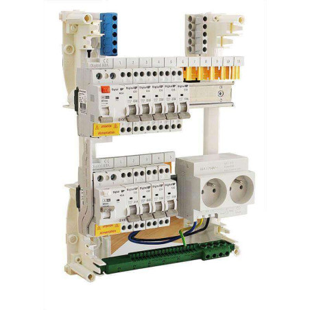 Tableau électrique équipé T1-T2 sans chauffage