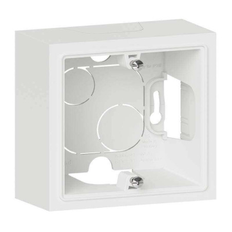 Cadre saillie 1 poste dooxie finition blanc
