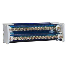 Répartiteurs Électrique Bipolaire 2 x 14 sortie 125A