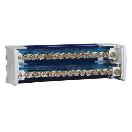 Répartiteurs Électrique Bipolaire 2 x 14 sortie 125A