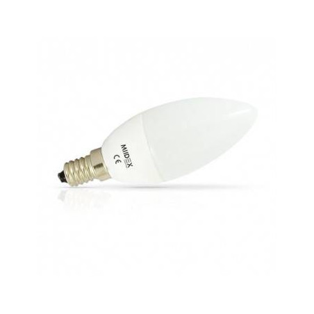 Ampoule LED E14 Flamme 6W 4000K Blister x 2