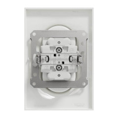 Schneider Odace Prise de courant 2P+T Double