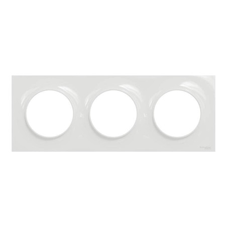 Plaque Triple Blanc