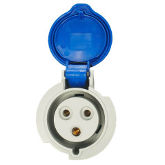Fiche femelle 2P+T 16A - 230V - IP44