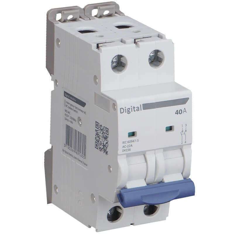 Interrupteur Sectionneur 40A AC Digital Electric