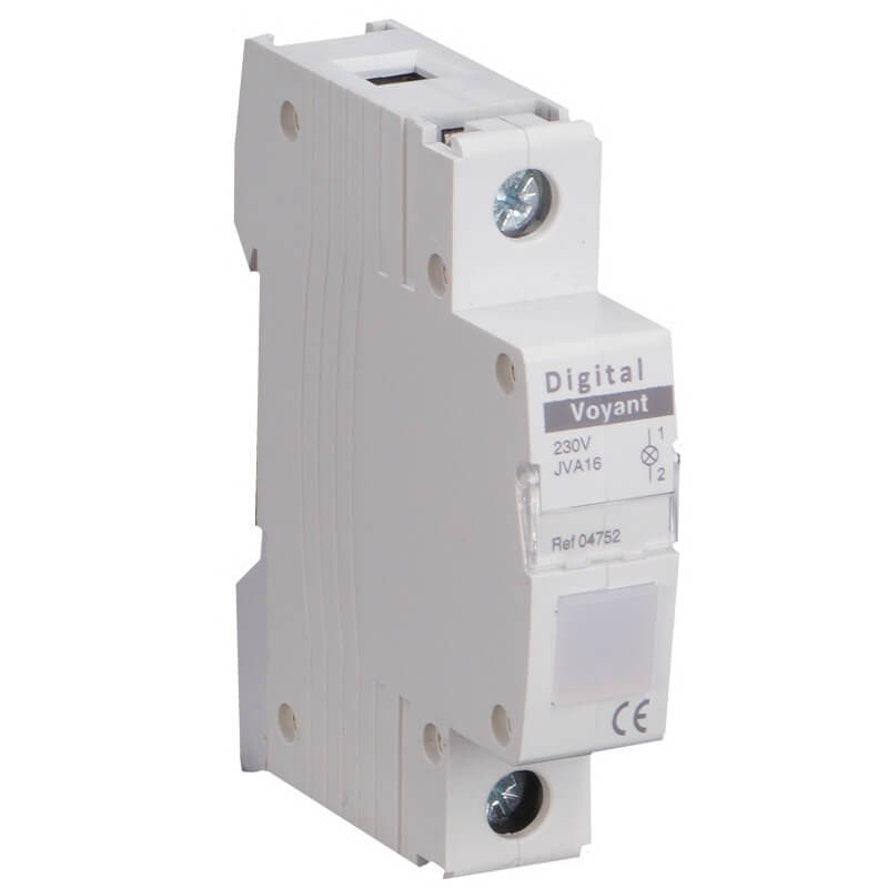 Voyant LED Blanc Digital Electric