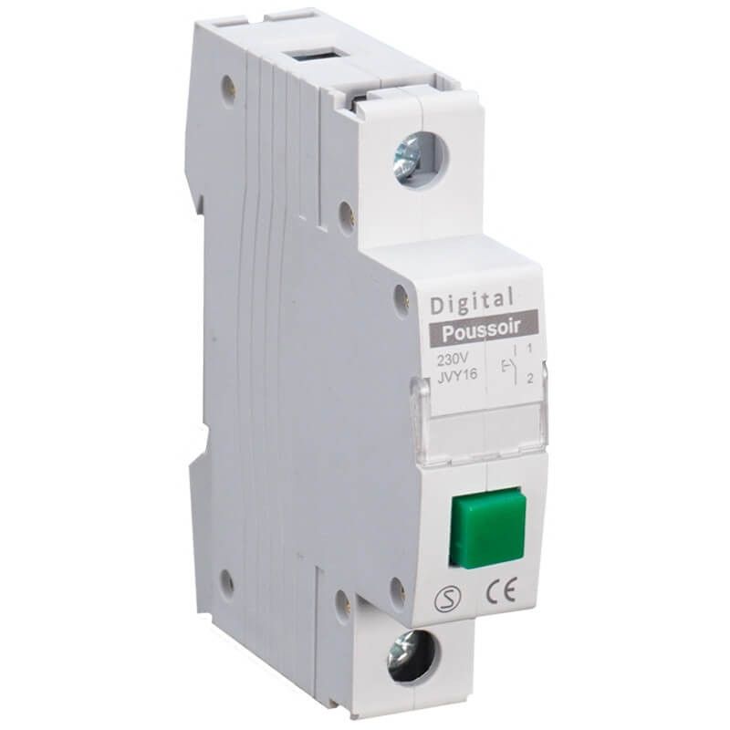 Bouton poussoir modulaire Digital Electric