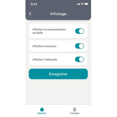 Indicateur de consommation WiFi avec Tore 63A