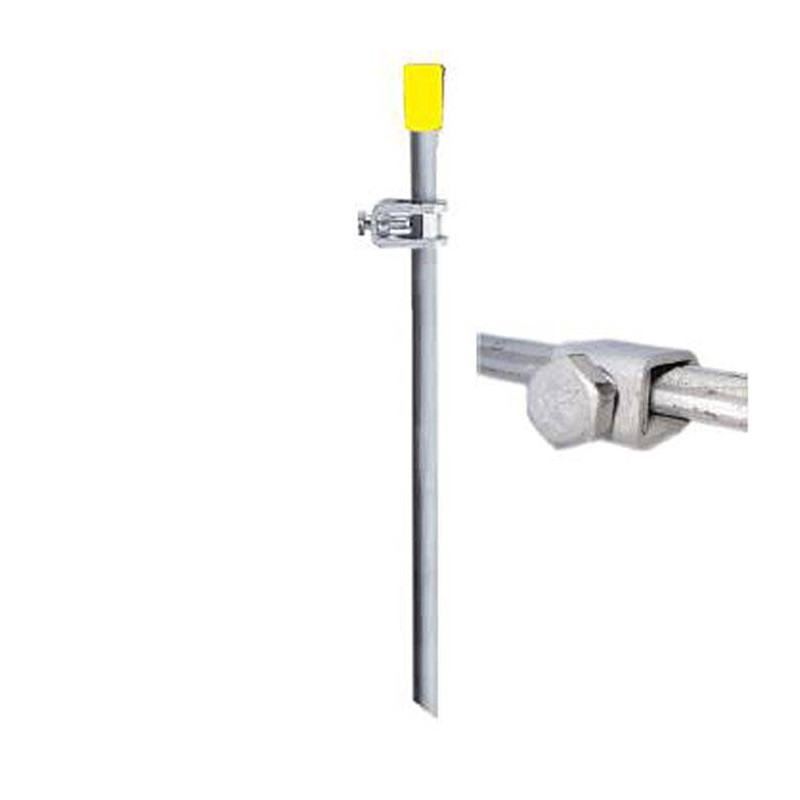Piquets de terre Galvanisés Cruciforme 1m