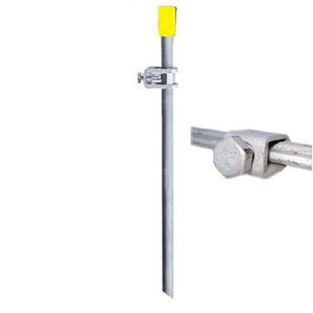 Piquets de terre Galvanisés Cruciforme 1m