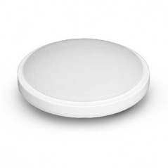 Plafonnier LED Blanc Ø280 18W 4000K IP65