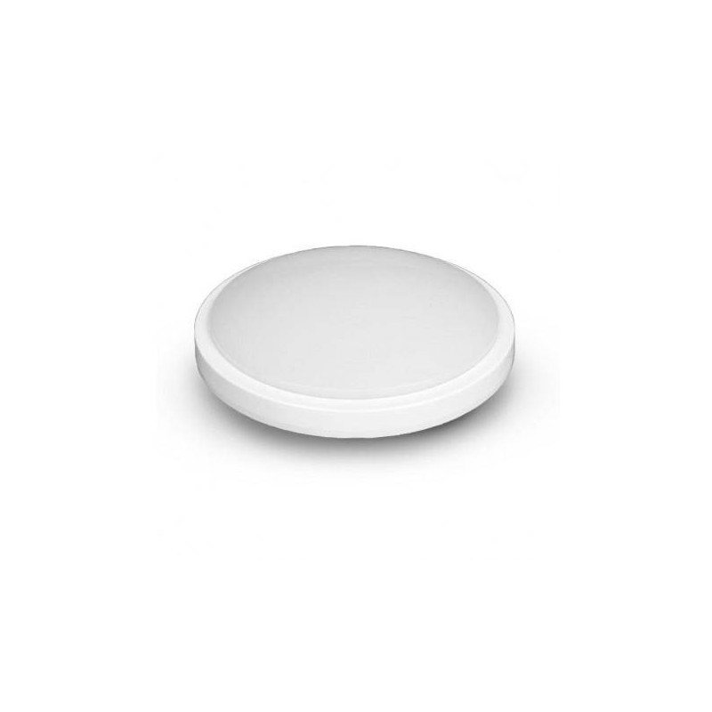 Plafonnier LED Blanc Ø280 18W 4000K IP65