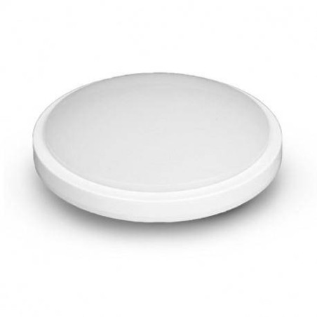 Plafonnier LED Blanc Ø280 18W 4000K IP65