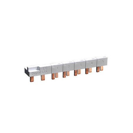 Peigne de raccordement 2X63A ID/DPN - 7 modules