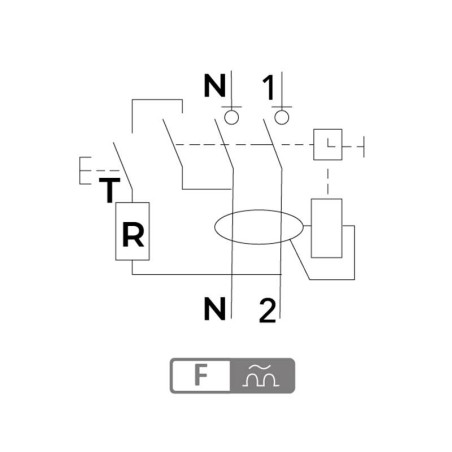 Interrupteur Différentiel 40A Type F/HPI 30mA Digital Electric