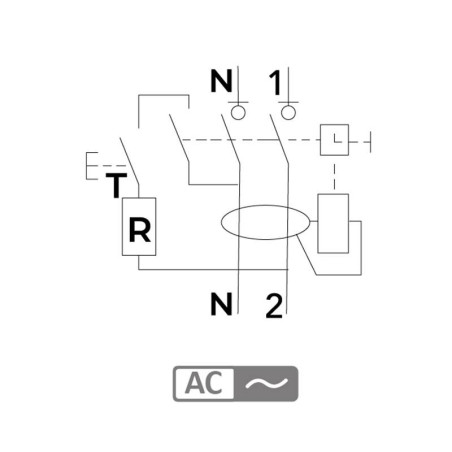 Interrupteur Différentiel 63A Type AC 30mA Digital Electric
