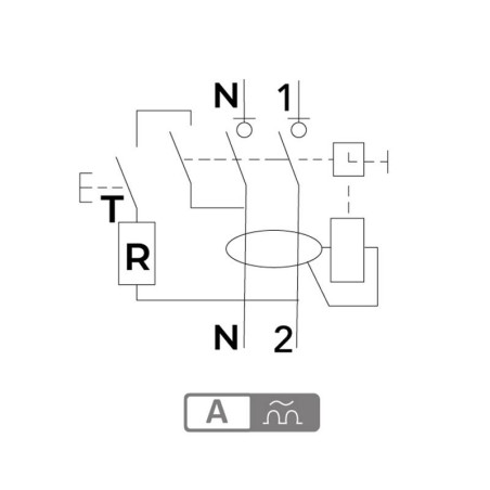 Interrupteur Différentiel 40A Type A 30mA Digital Electric