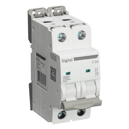 Disjoncteur Bipolaire 16A - 10KA