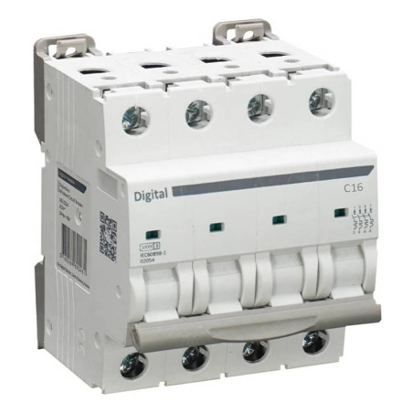 Disjoncteur Tétrapolaire 16A - 10KA