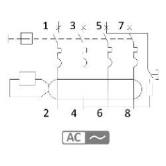Disjoncteur Différentiel Tétrapolaire 32A - 30mA Type AC