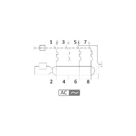 Disjoncteur Différentiel Tétrapolaire 32A - 30mA Type AC