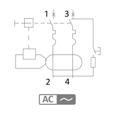 Disjoncteur Différentiel Bipolaire 10A - 30mA Type AC
