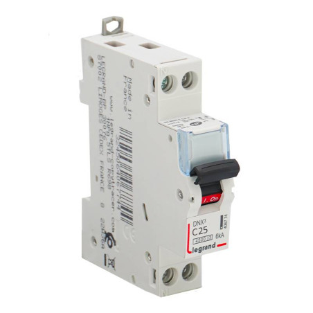 Disjoncteur Phase + Neutre 25A Legrand