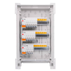 Tableau Electrique Encastré Pré câblé 35 à 100m² T4-T5
