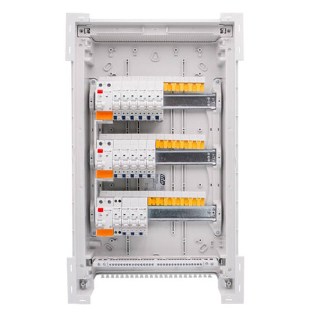 Tableau Electrique Encastré Pré câblé 35 à 100m² T4-T5