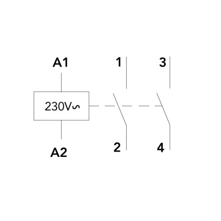 Contacteur de puissance 40A NO Digital Electric