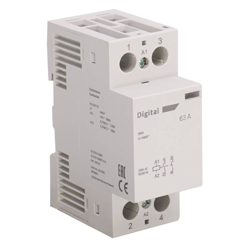 Contacteur de puissance 63A NO Digital Electric