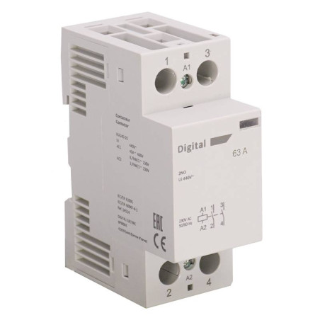 Contacteur de puissance 63A NO Digital Electric