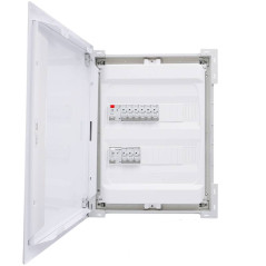 Tableau Electrique Encastré Pré câblé -35m²