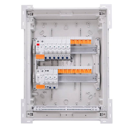 Tableau Electrique Encastré Pré câblé -35m²