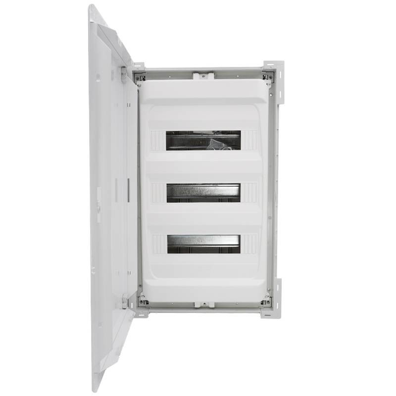 Coffret encastré IP40 3 X 14 avec Porte Tôle