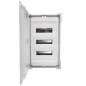 Coffret encastré IP40 3 X 14 avec Porte Tôle