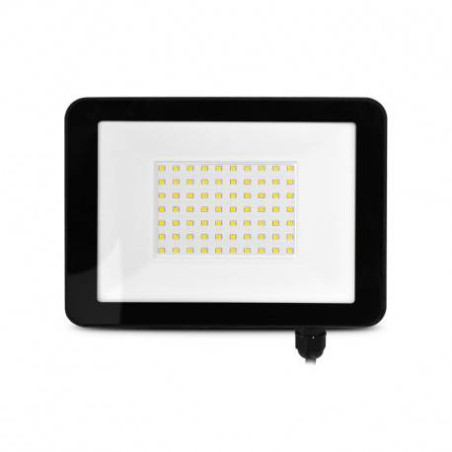 Projecteur LED Plat Noir 50W 3000K IP65