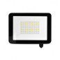 Projecteur LED Plat Noir 50W 3000K IP65