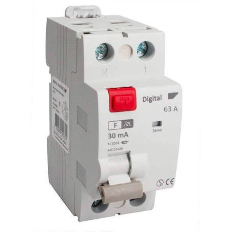 5 Interrupteurs différentiels 63A 30mA, type F / HPI