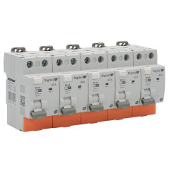 5 Interrupteurs Différentiels Bipolaires 40A Type A 30mA